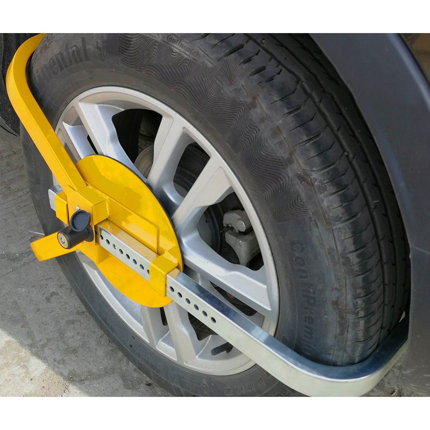 Heavy-Duty Wheel Clamp Lockable Tire Defender for Caravans Cars 13-15 Inch
