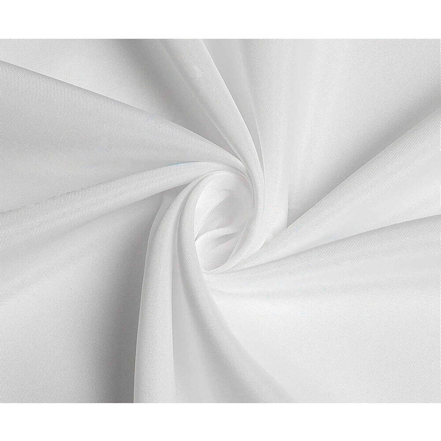 Waterproof Shower Curtain with Hooks and Weighted Hem 180x200cm