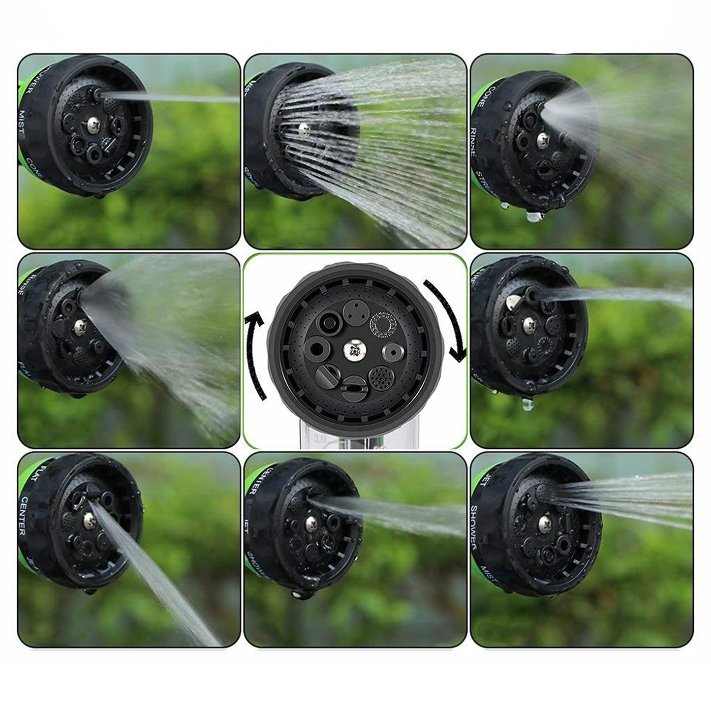 Car Wash High-Pressure Sprayer Nozzle Hose Gun with Water Foam Soap