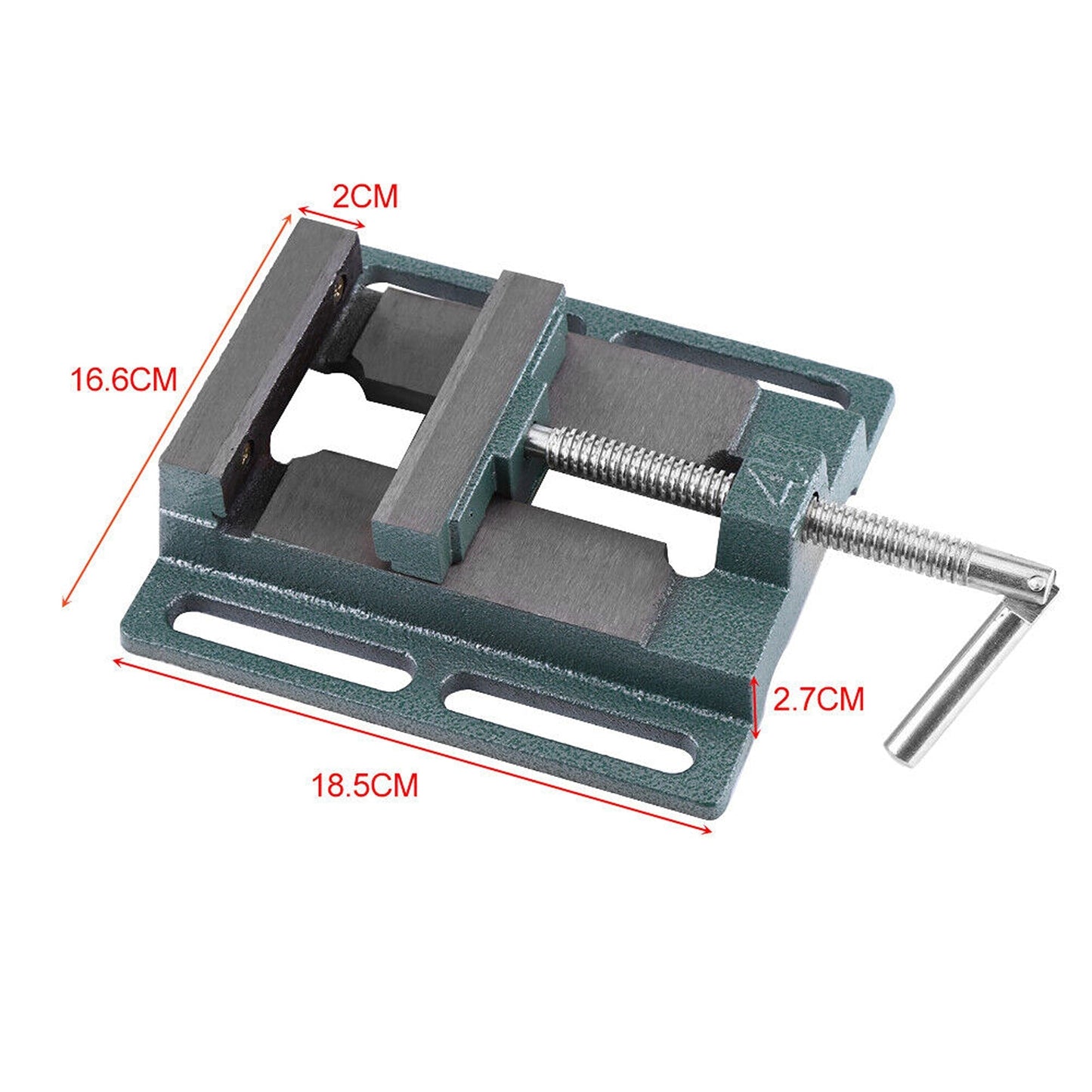 4-Inch Bench Clamp Drill Press Vice for Milling and Woodworking