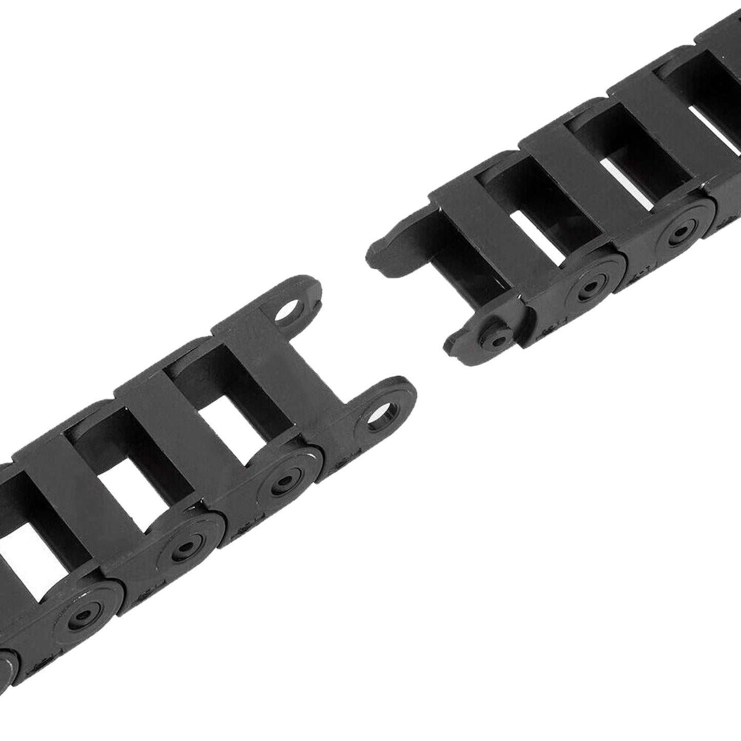 Machine Tool Cable Drag Chain Plastic Towline Carrier Nested