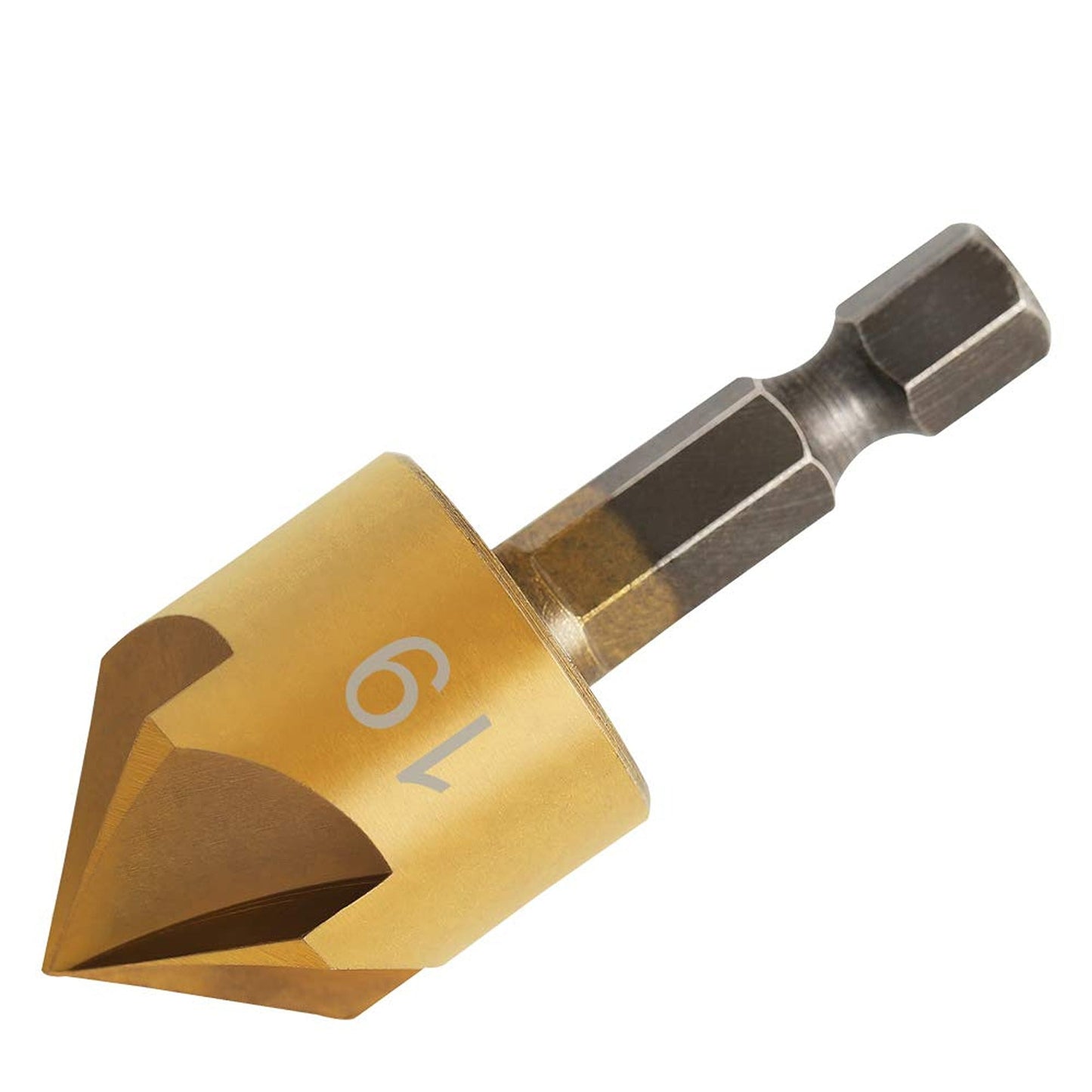 6pcs Metalworking Tools Crosshole Countersink Deburring Drill Bit