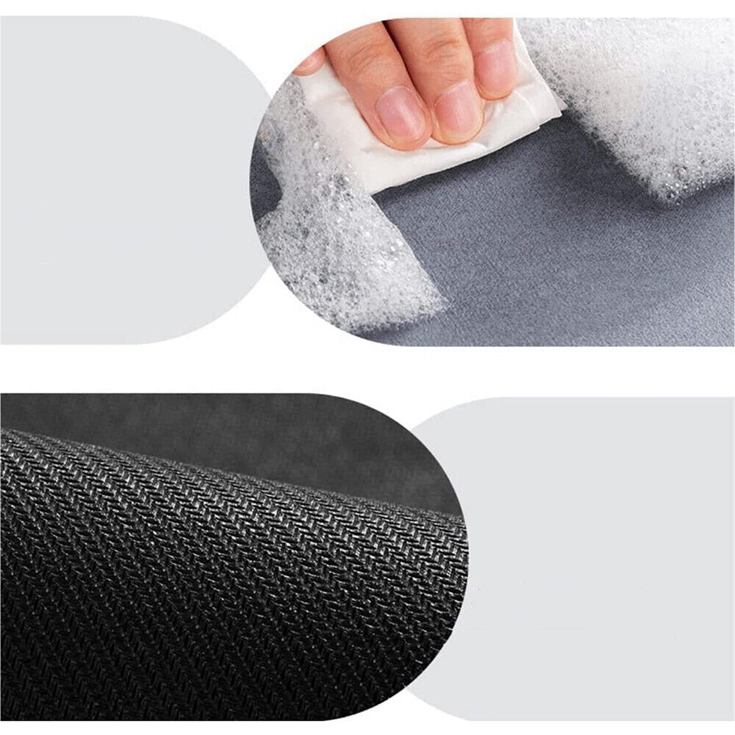 Grey Bath Mat Diatom Mud Quick-Drying Soft Non-Slip Floor Mat