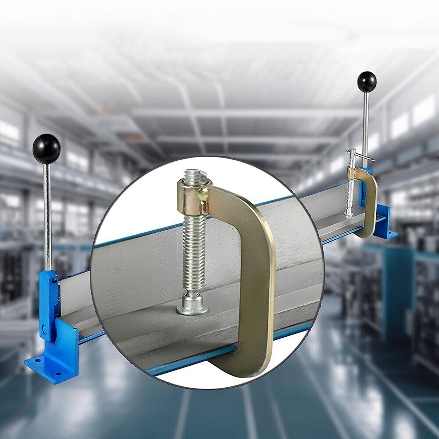 Manual Metal Bender for 90 Degree Sheet Folding Handheld Brake