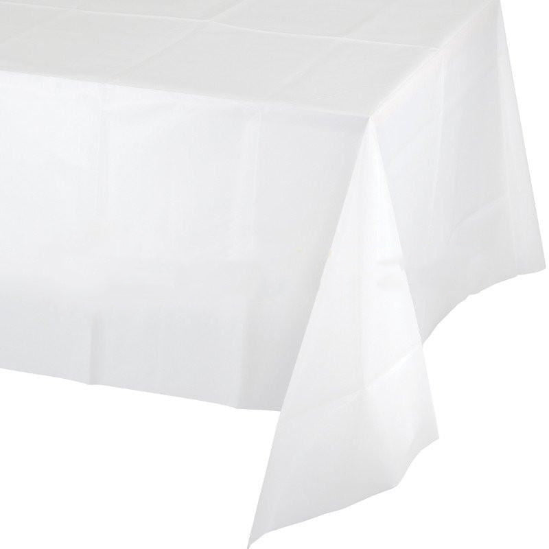 Colorful Plastic Tablecloth for Parties Rectangle Birthday Cover