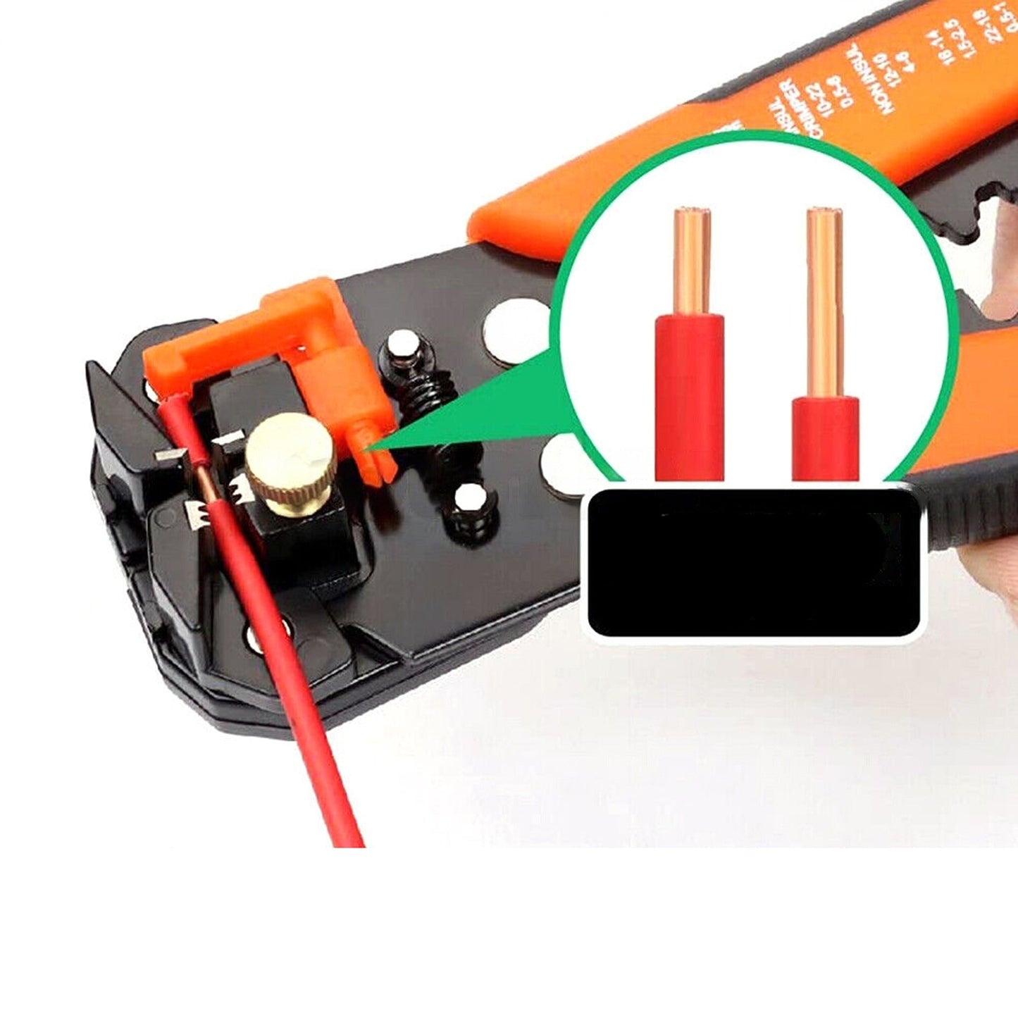 Electrical Wire Crimping Tool Automatic Cable Stripper Cutter Pliers