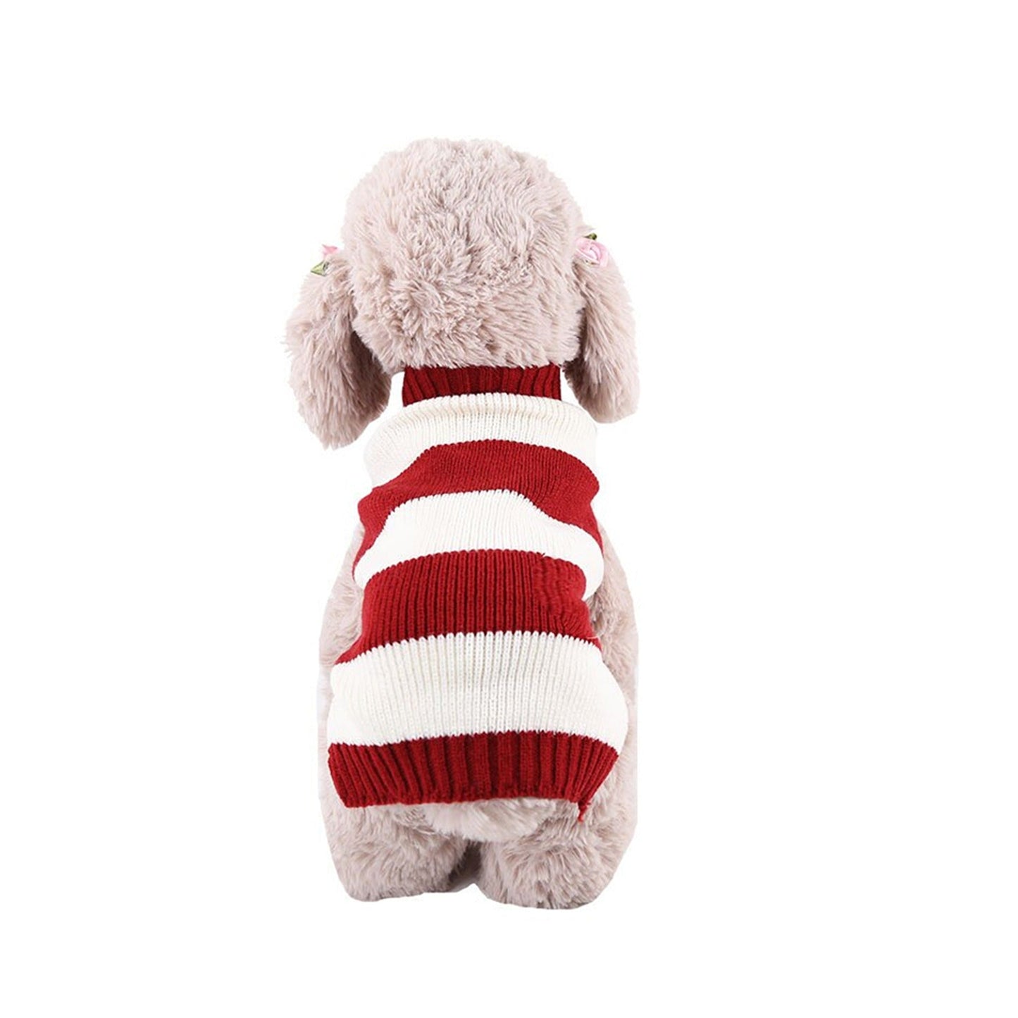 Warm Knitwear for Small Pets Knitted Jumper Sweater for Dog Cat
