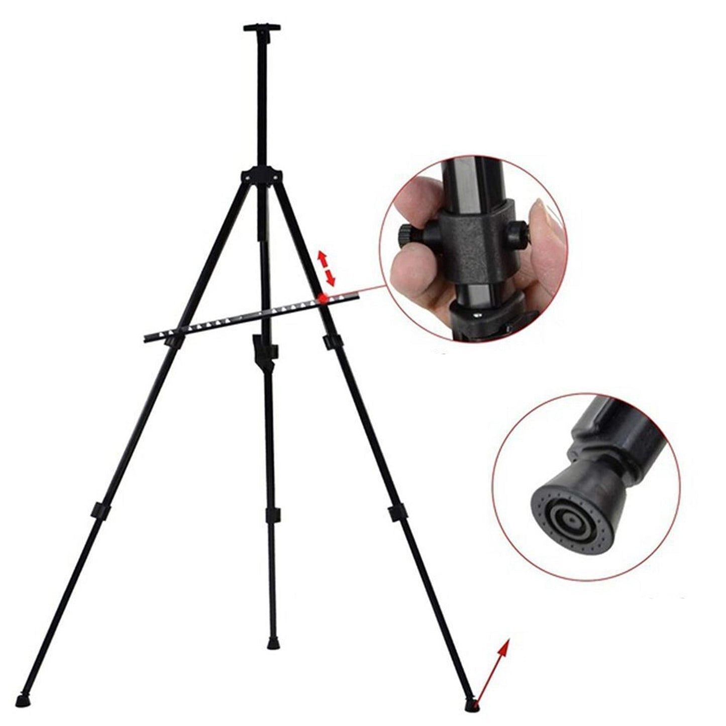 Adjustable Tripod Easel for Artists Display Stand for Drawing and Painting
