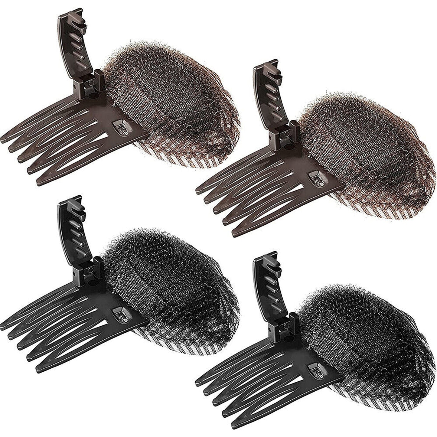 2pcs Hair Volumizing Fluffy Puff Sponge Pad for Hairstyling
