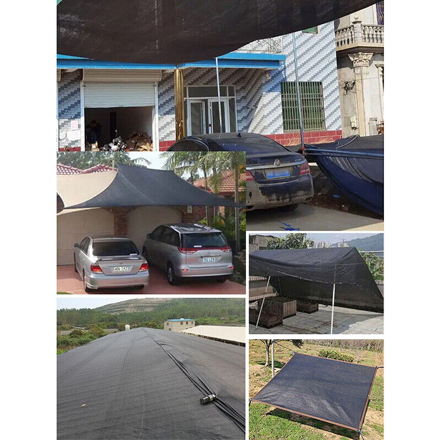 UV Protective Sun Shade Sail for Garden Sunshade Netting