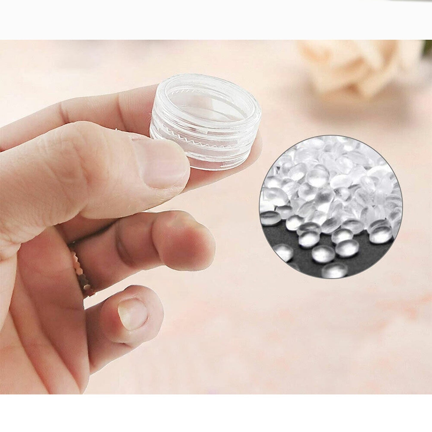 Face Cream Cosmetic Sample Containers Makeup Jar Pot Lip Balm