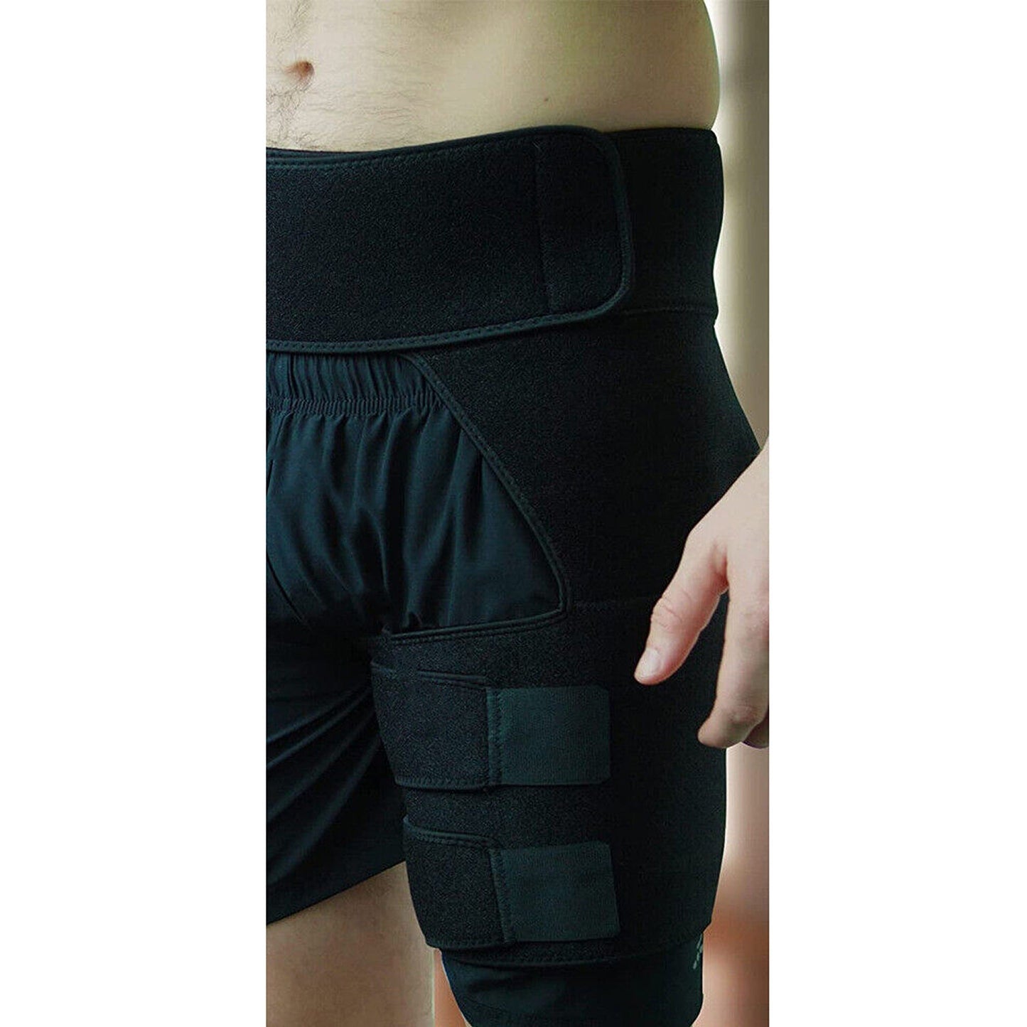 Thigh Groin Support Wrap Compression Hip Brace for Sciatica