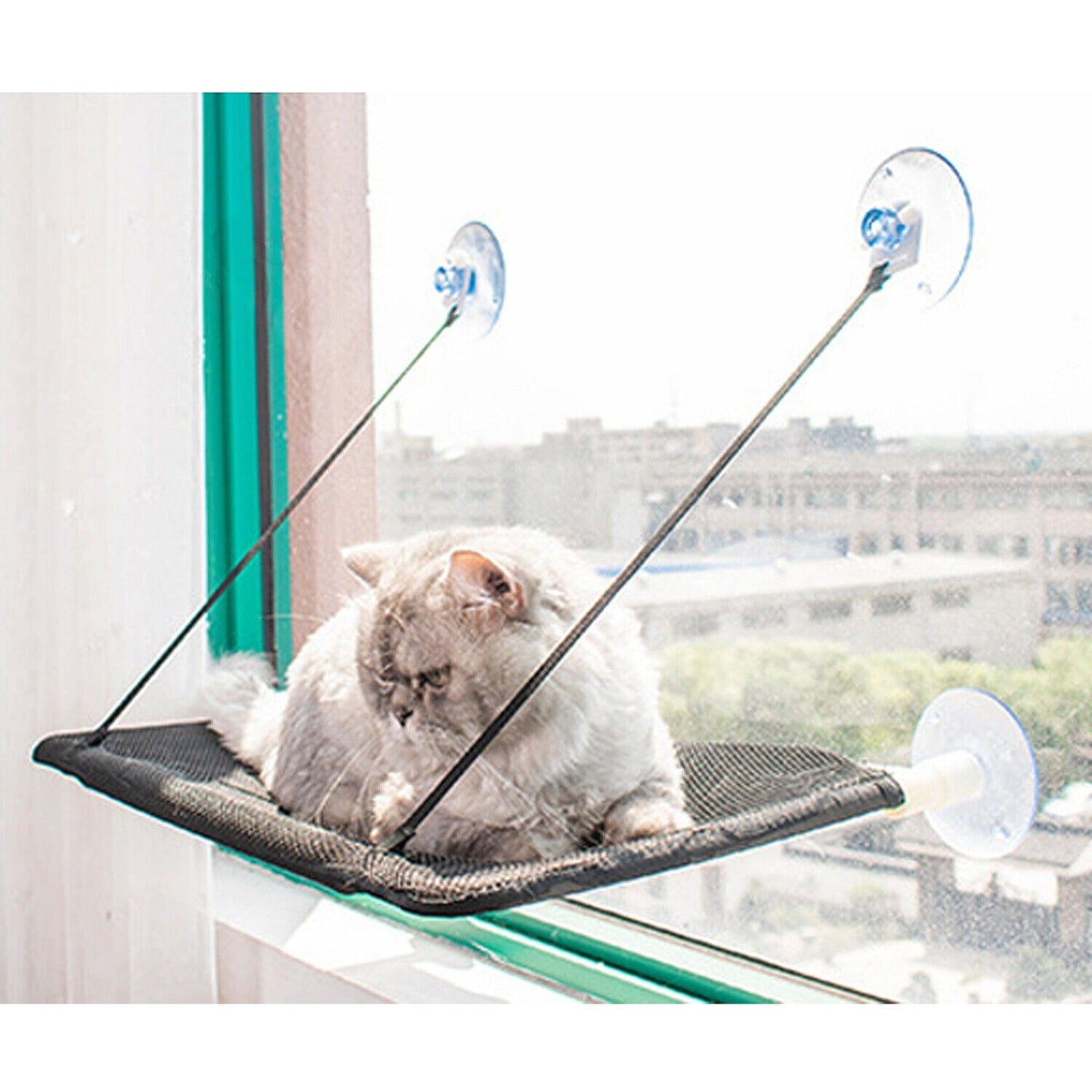 Up to 26kg Basking Perch Mounted Durable Hanging Bed Cat Window Hammock