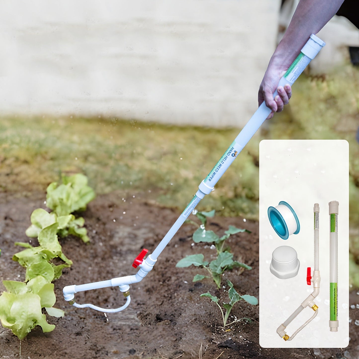 Herbicide Rope Wick Applicator Hand Held Weed Wiper for Garden Use