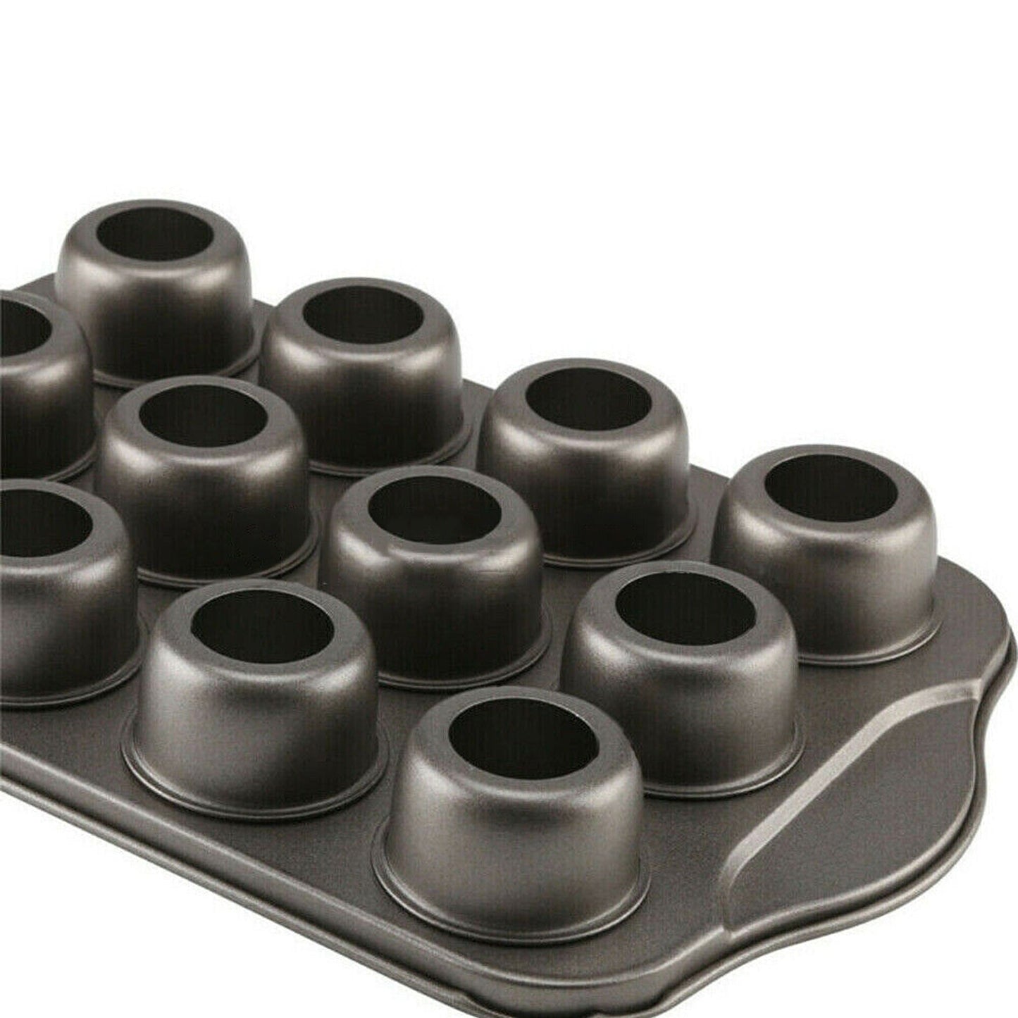 Non-Stick Mini Cheesecake Pan with Removable Base 12 Cups