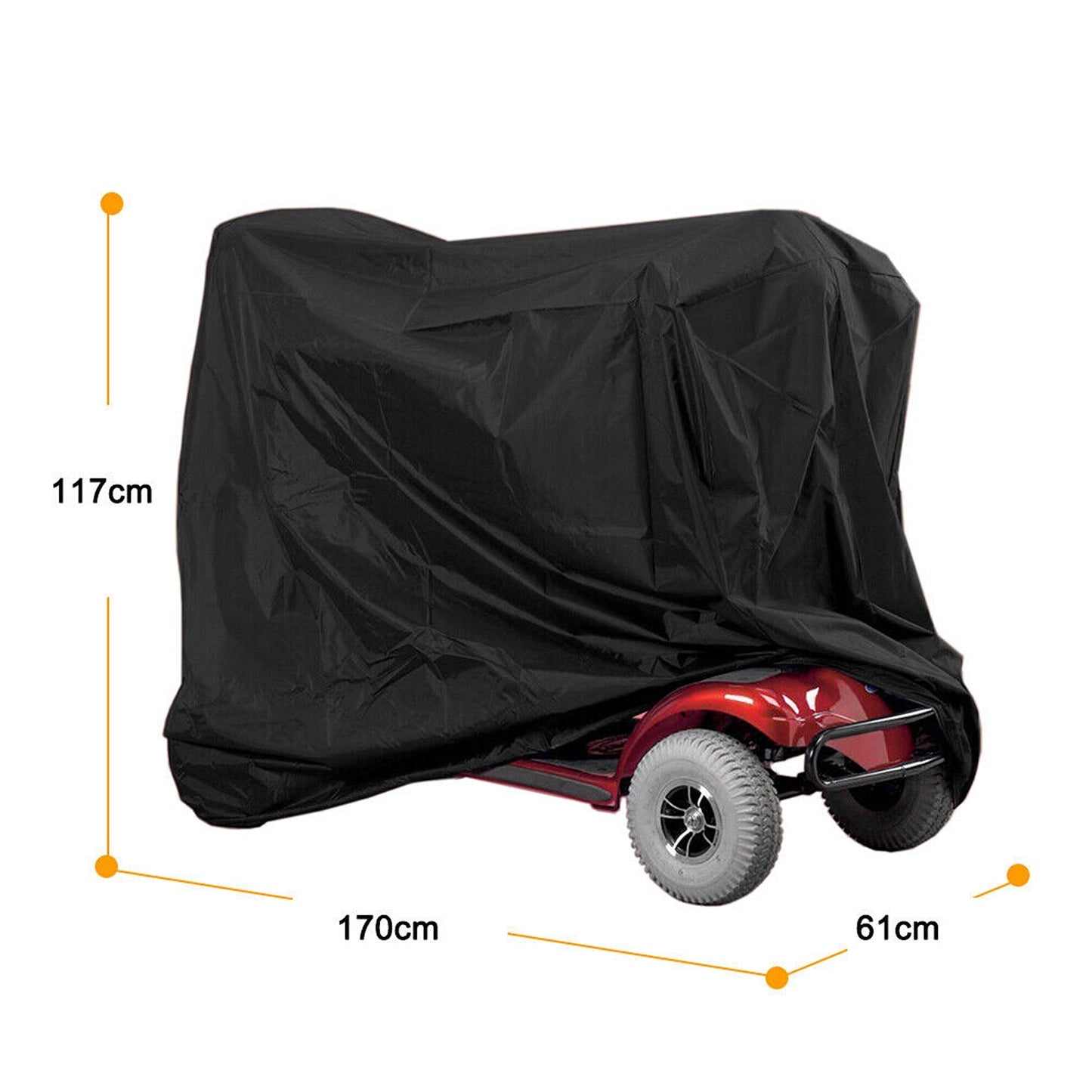 Waterproof Heavy Duty Wheelchair Storage Cover Rain Protection