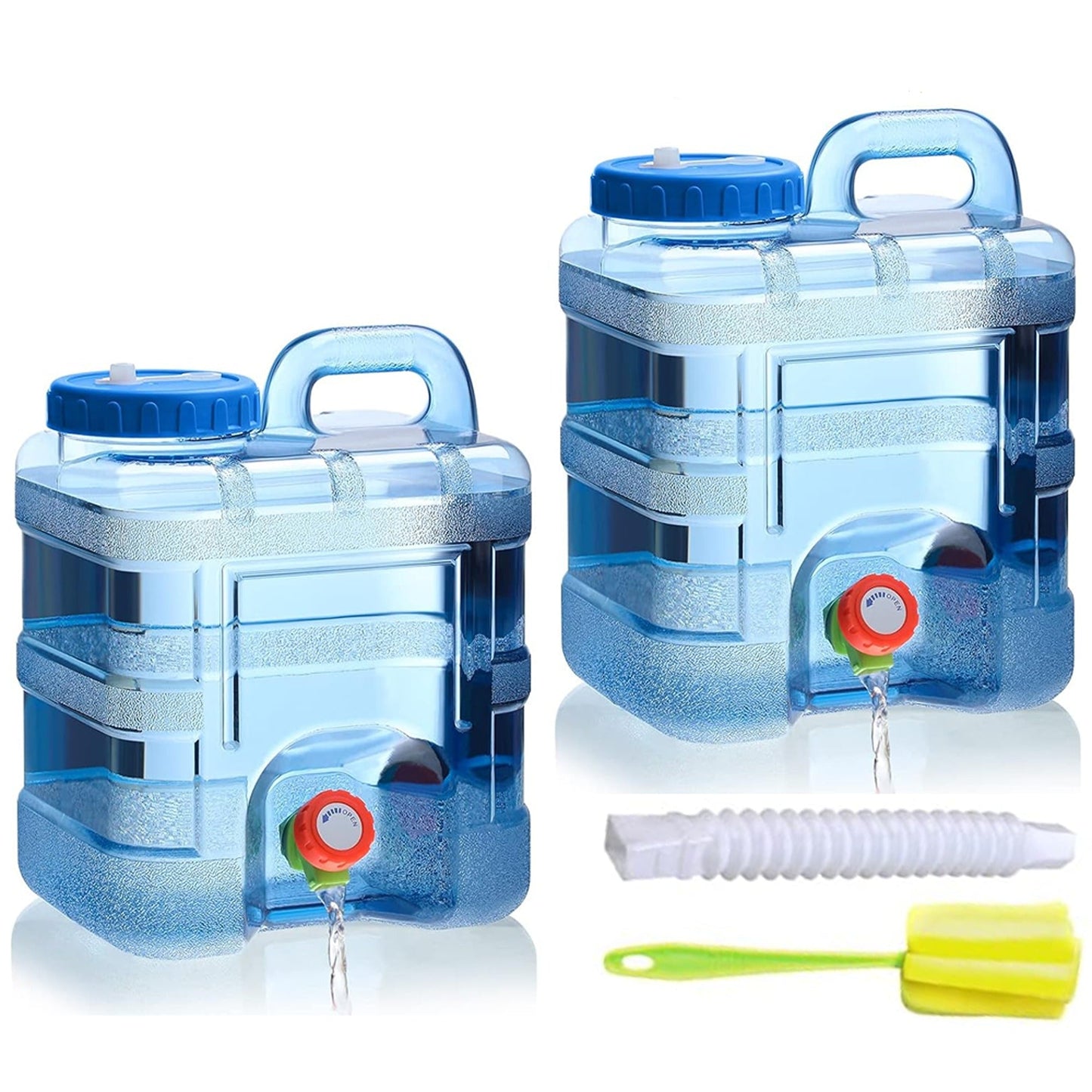 Portable Spigot Water Container for Camping 5L-25L Storage