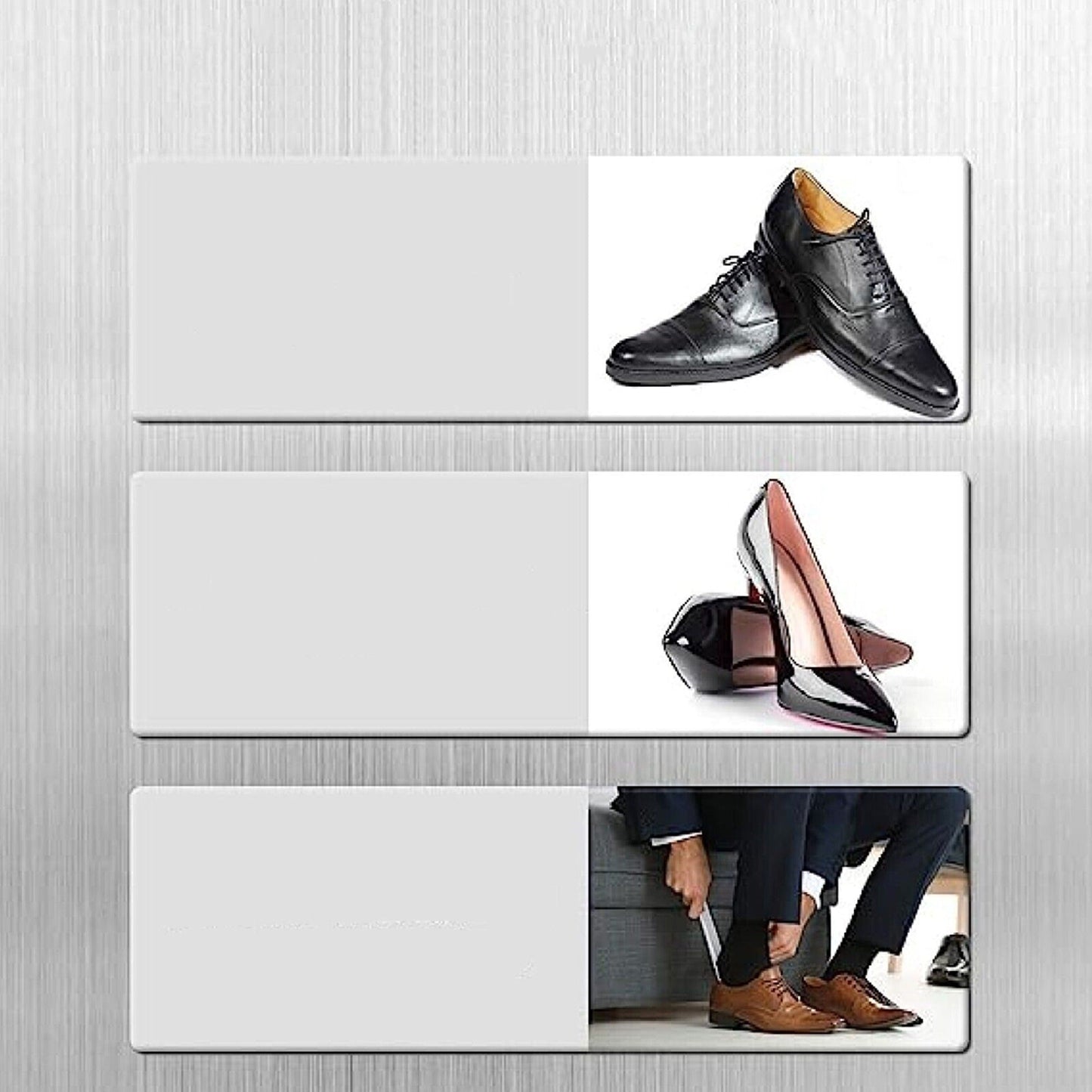 Stainless Shoehorn Handle Long Shoe Lifter Horn Tool 15/30/58/75cm