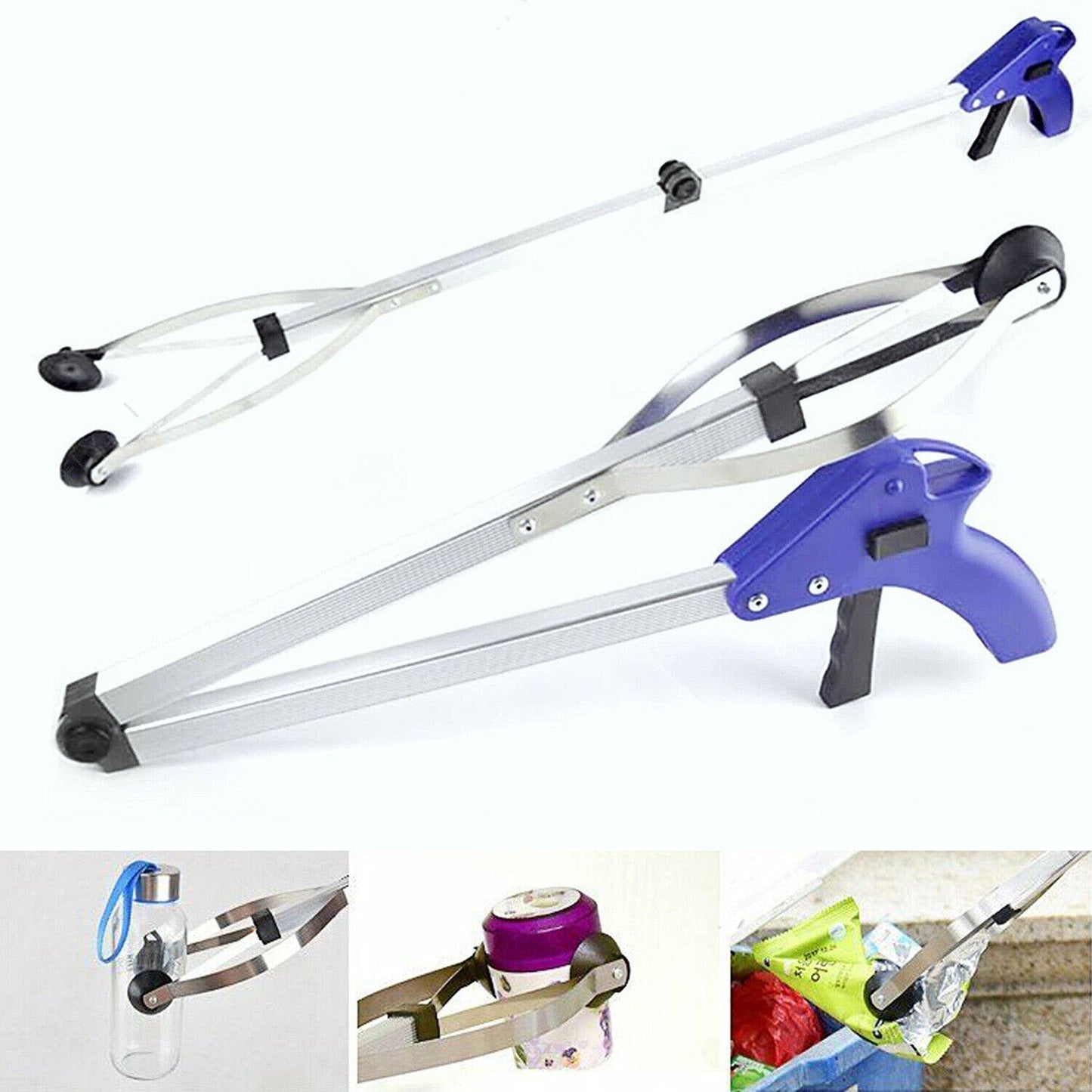 Trigger Arm Litter Picker Gripper Rubbish Claw Grabber Tool