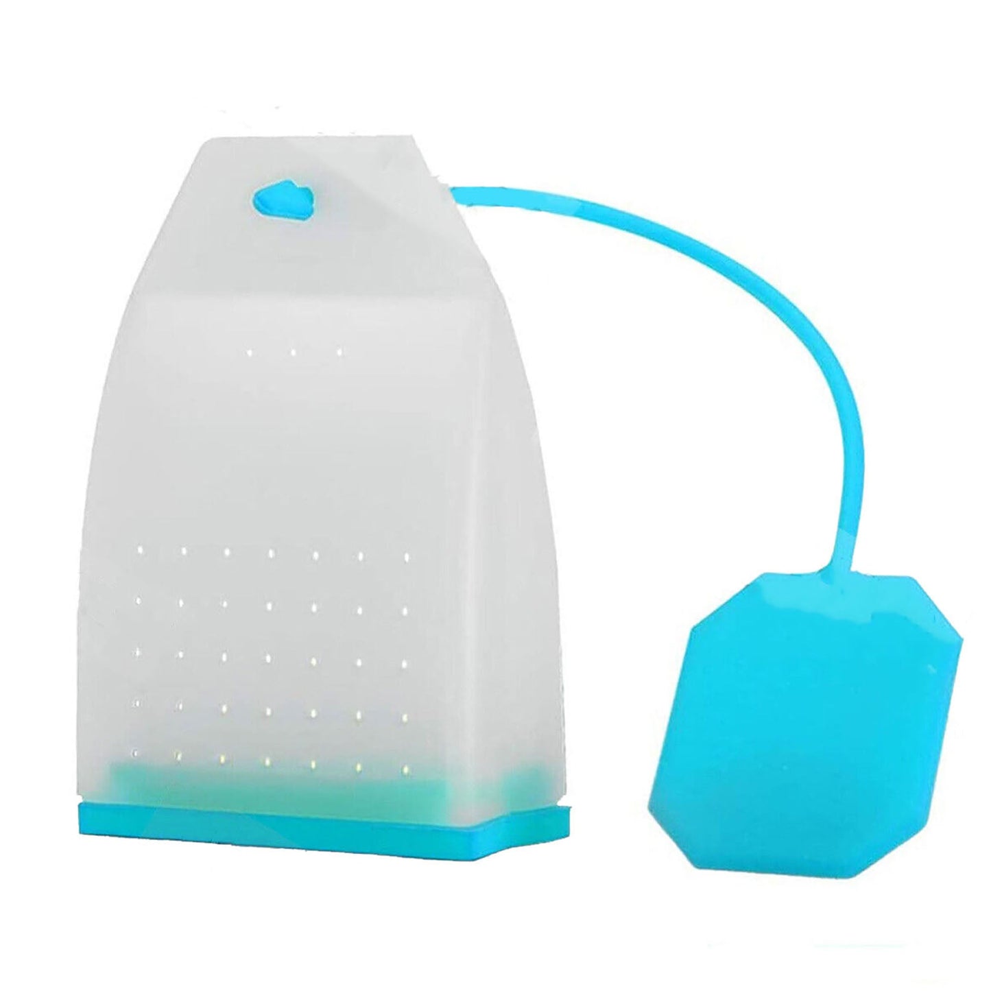 Herbal Silicone Leaf Tea Infuser Reusable Strainer Bag Shaped