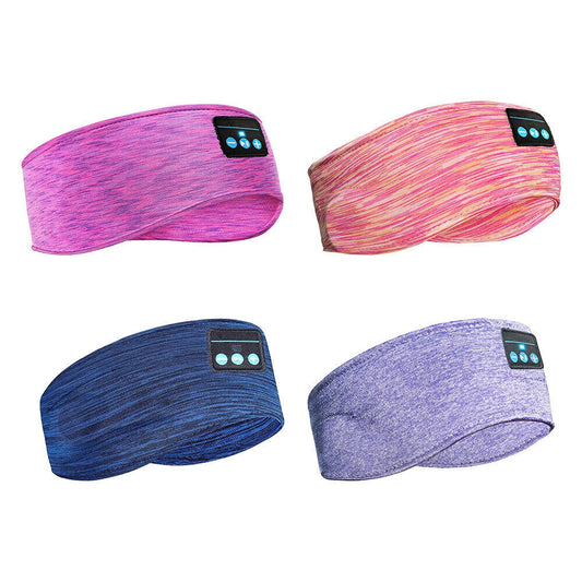 Sleep-Friendly Bluetooth Headphones in Headband with Detachable Speaker