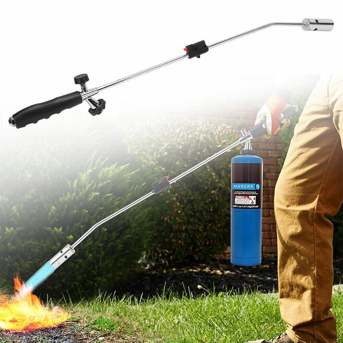 Home Garden Shrub and Grass Weed Killer Kit with Nozzles