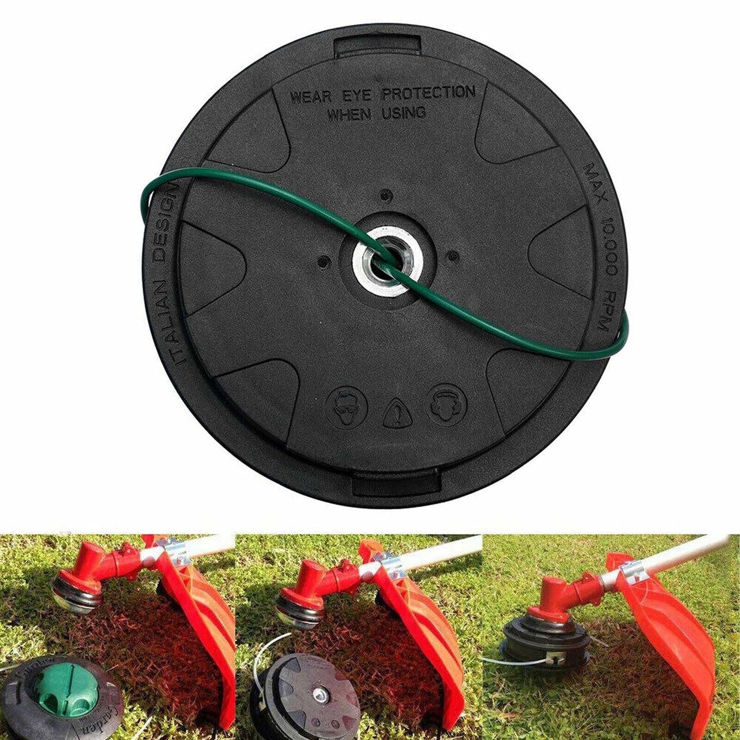 Line Trimmer Head Twister Bump Feed for Grass Brush Cutter