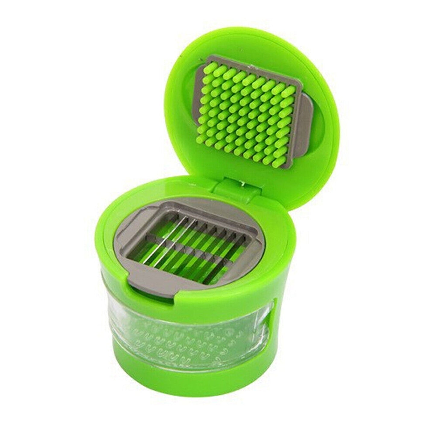 Garlic Press Crusher Stainless Steel Mincer and Peeler Kitchen Tool