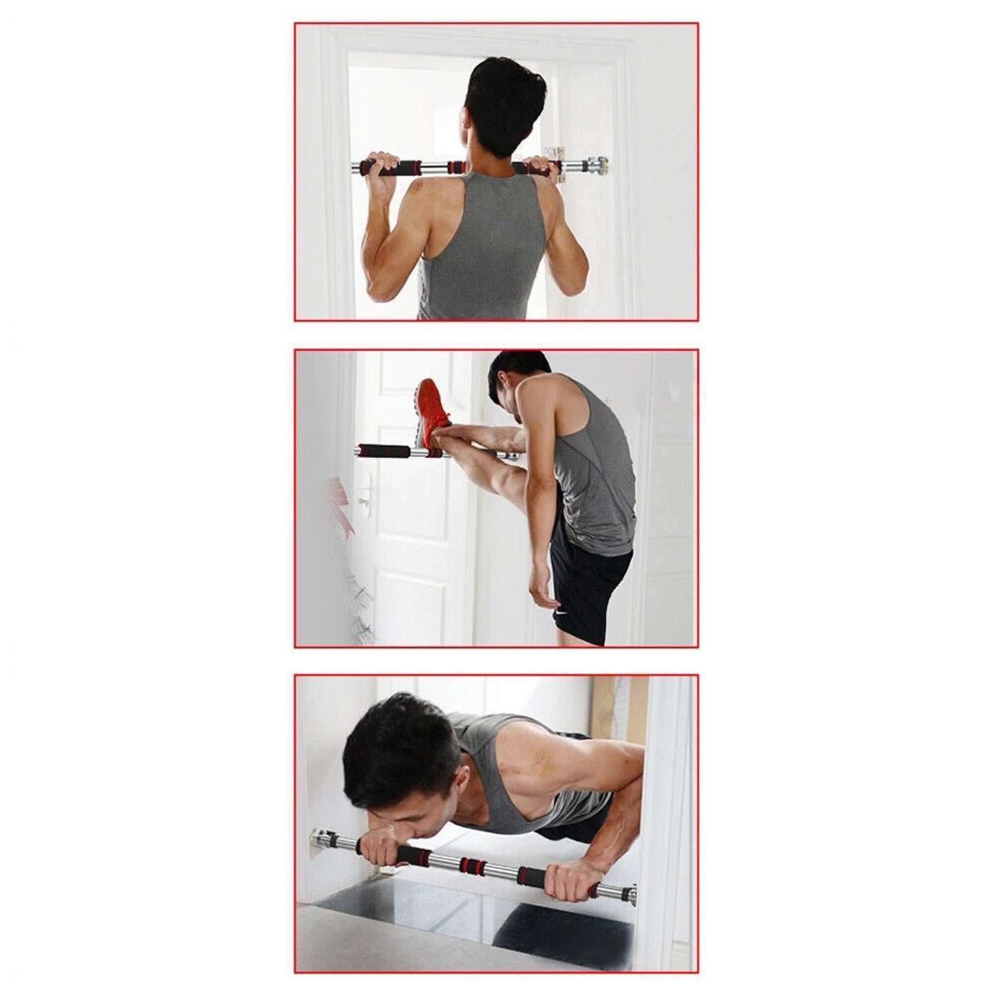 Doorway Fitness Chin Up Bar Instant Pull-Up Exercise Sport Gym