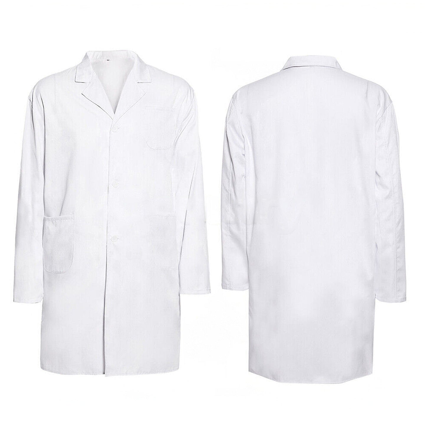 White Laboratory Coat Hygiene Lab Food Industry Warehouse