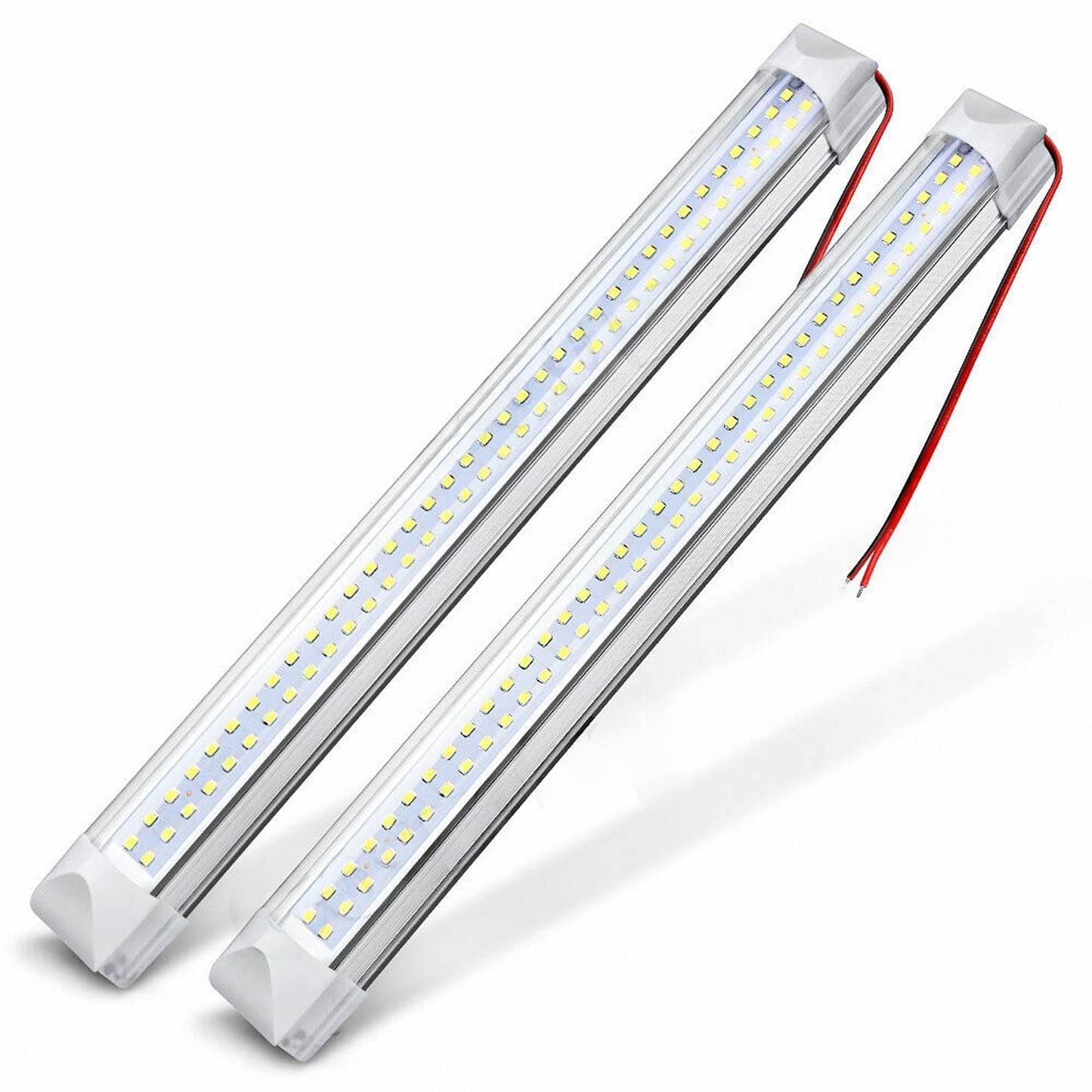 2pcs 12V LED Strip Light Bar for Caravan Camping Fishing 72 LEDs