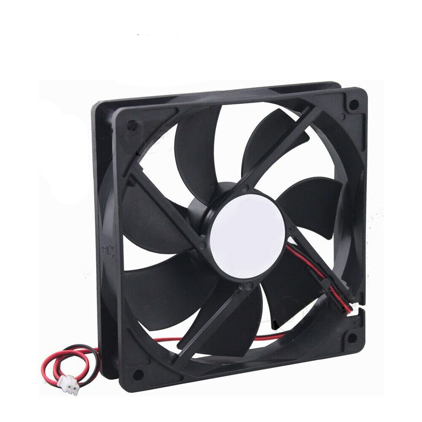 2pcs Brushless Cooling Fan Silent Dual Ball Bearing 120mm 12V