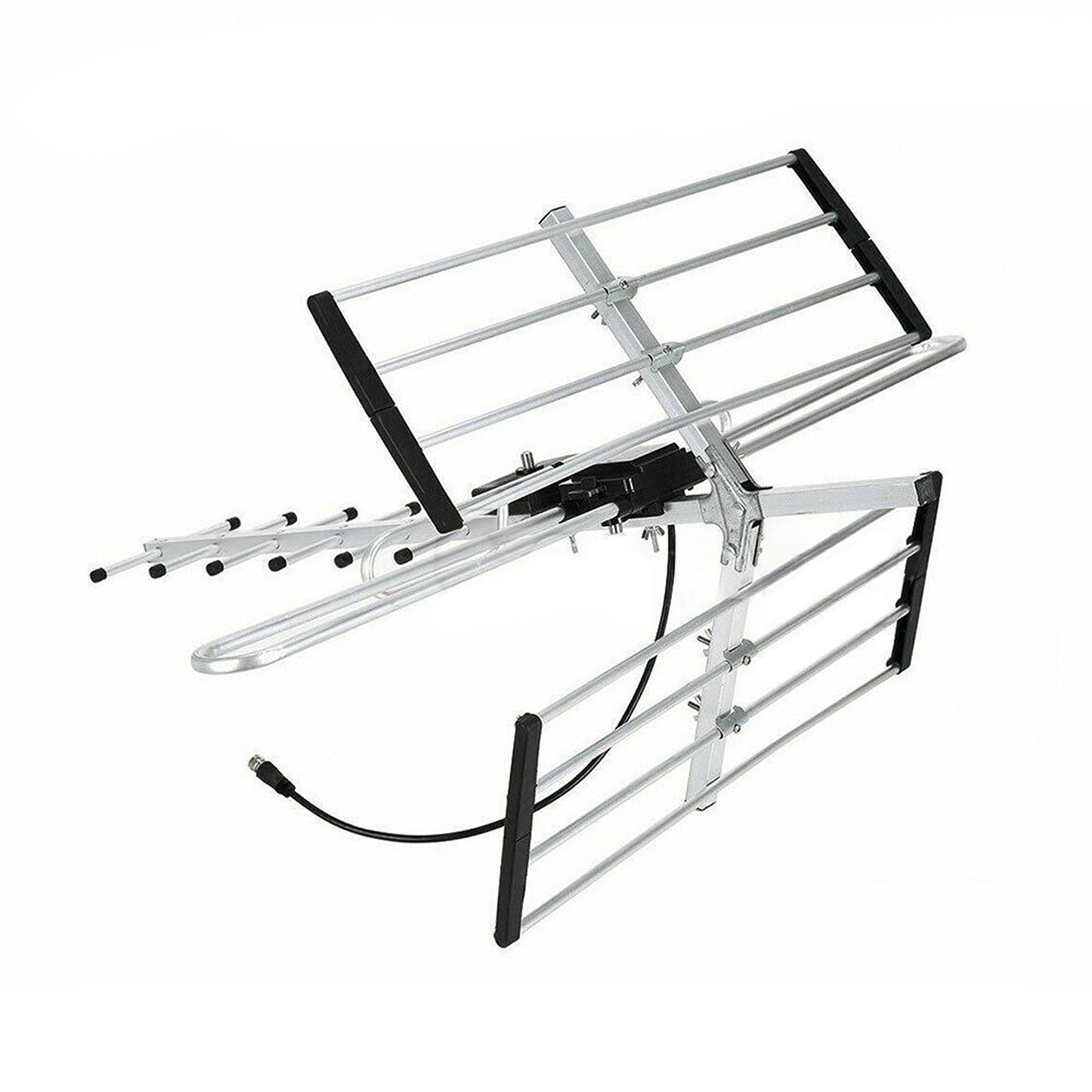 UHF VHF FM Outdoor Digital TV Antenna Signal Amplifier Booster