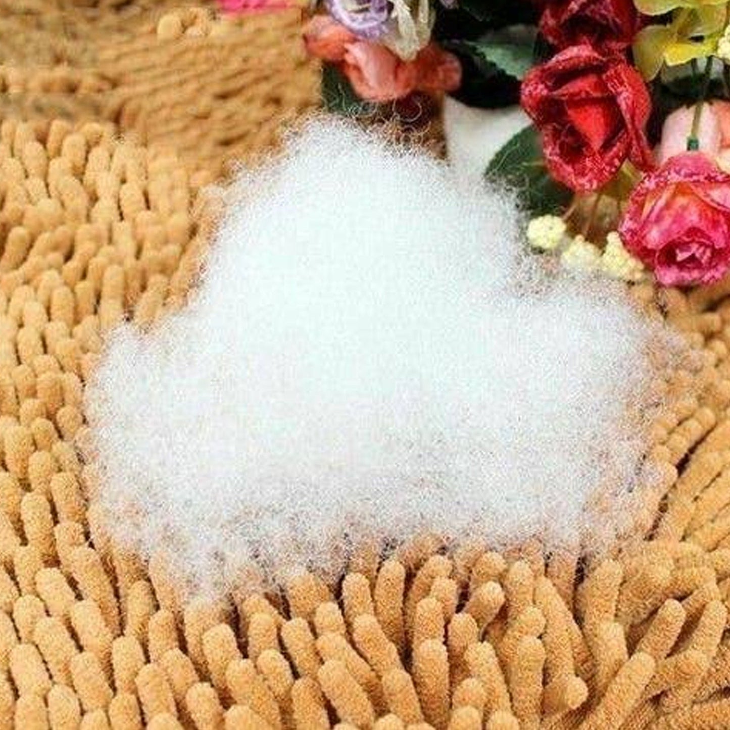 Set of 4 Memory Resistant Polyester Cushion Pillow Inserts 45cm x 45cm