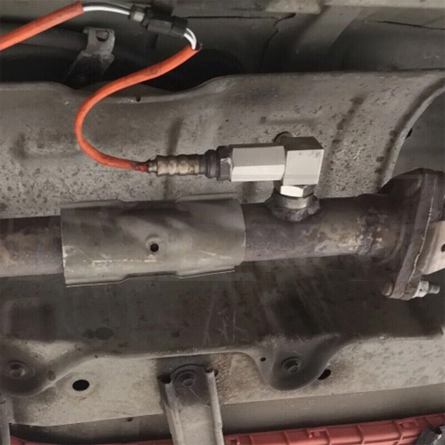 O2 Oxygen Sensor Spacer Adapter for Extending Catalytic Converters 90 Degree