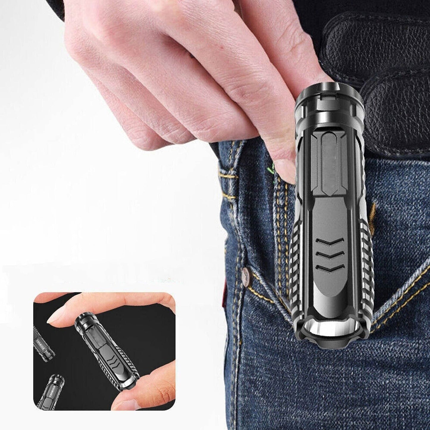 Multifunctional Camping Flashlight Rechargeable Outdoor Flashlight Tool
