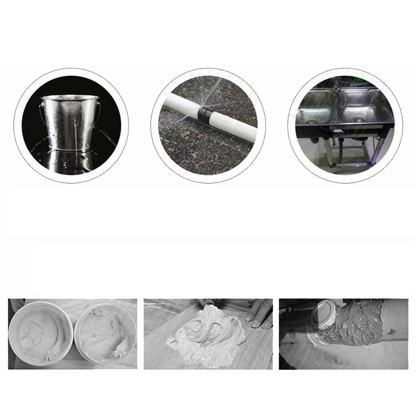 Super Strong Waterproof PVC Repair Tape for Leak Sealing Clear Magic Tape