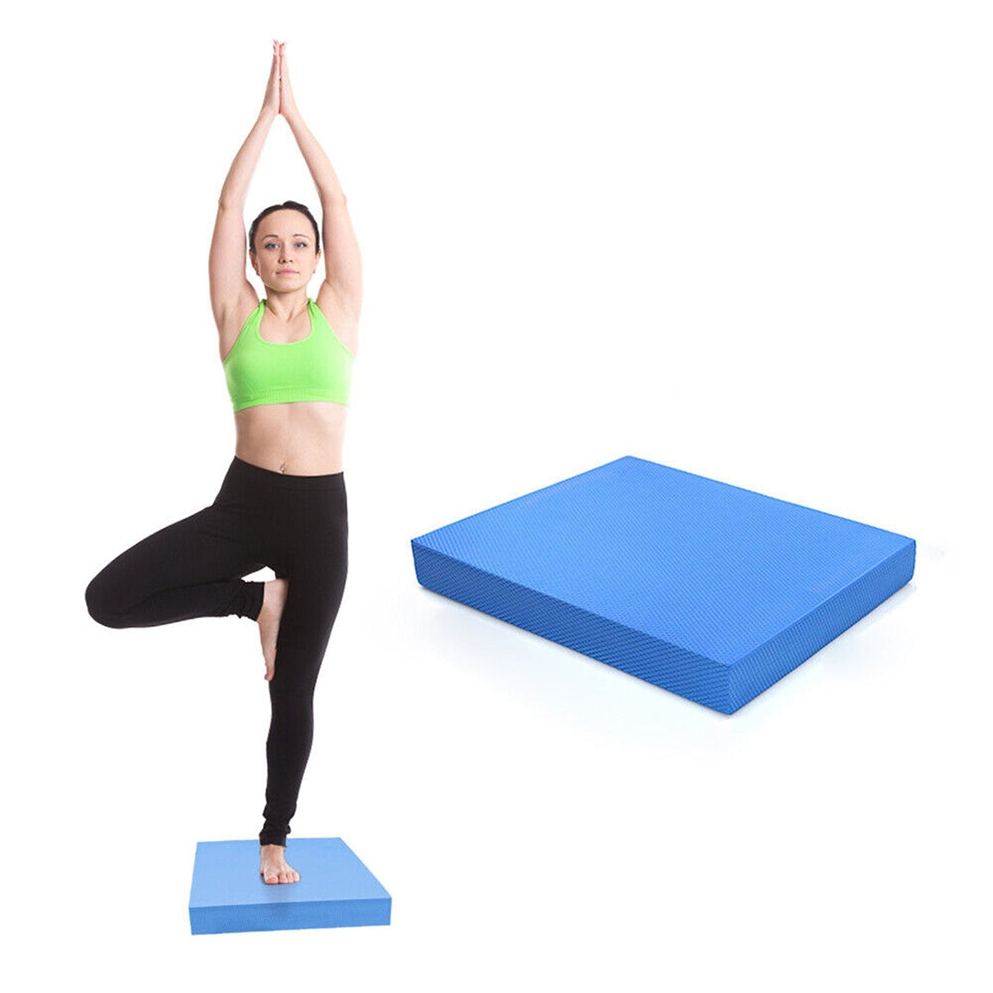 Thick TPE Yoga Mat for Physical Therapy and Balance Foam Pad