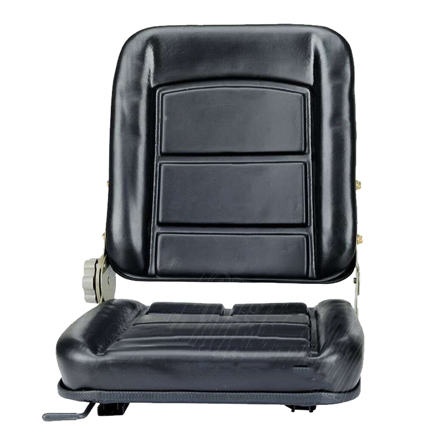 Forklift Truck Seat with Suspension Excavator Tractor Chair in PU Leather