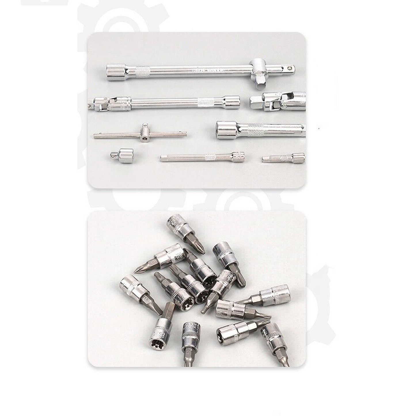 Home Repair Steam Turbine Tool Set 172 Pieces for Onboard Maintenance