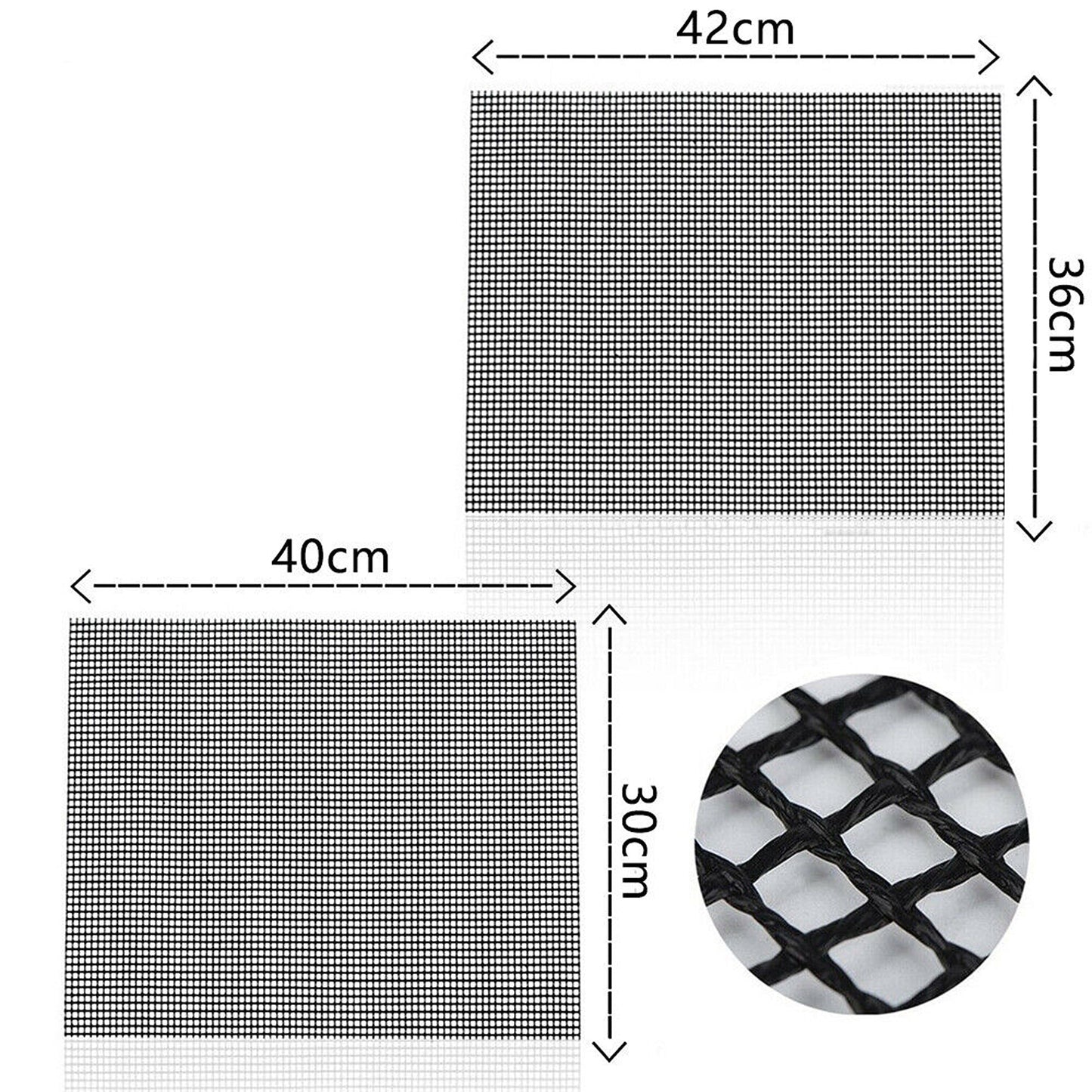 BBQ Mesh Grill Mat Non-Stick Liner for Cooking Barbecue Wire Baking Pad