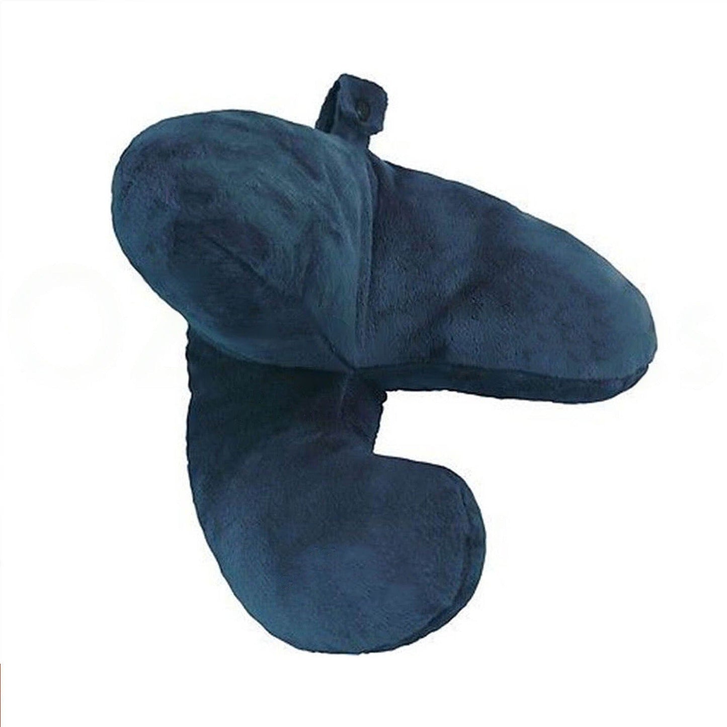 J-Shaped Neck Pillow for Travel Soft Chin Support