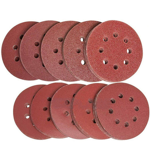 Sanding Discs for Orbital Sander Variety Pack 125 to 250pcs 60-240 Grit
