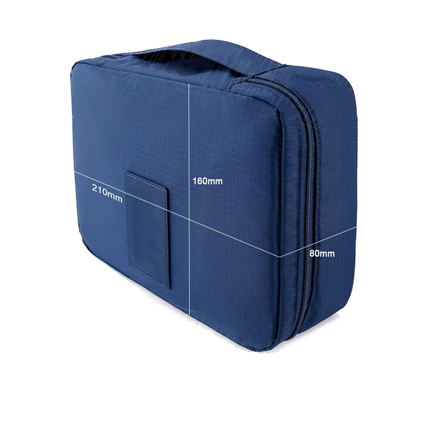Small Travel Makeup Bag with Hanging Cosmetic Organizer Folding Toiletry Pouch