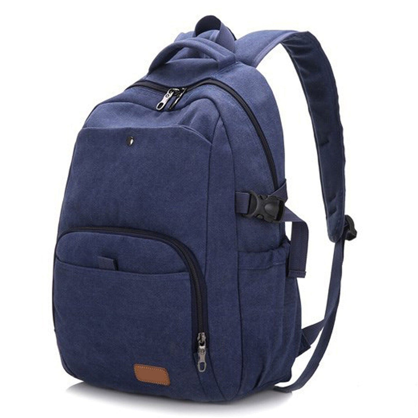 Large Canvas Backpack for Laptops School Travel Bag for Men and Women