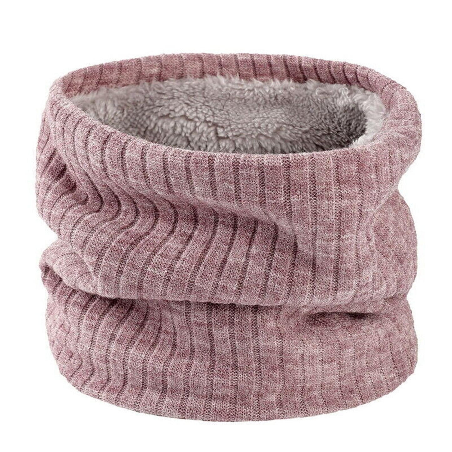 Thermal Warm Knitted Winter Scarf for Men and Women Thicken Chunky Tube