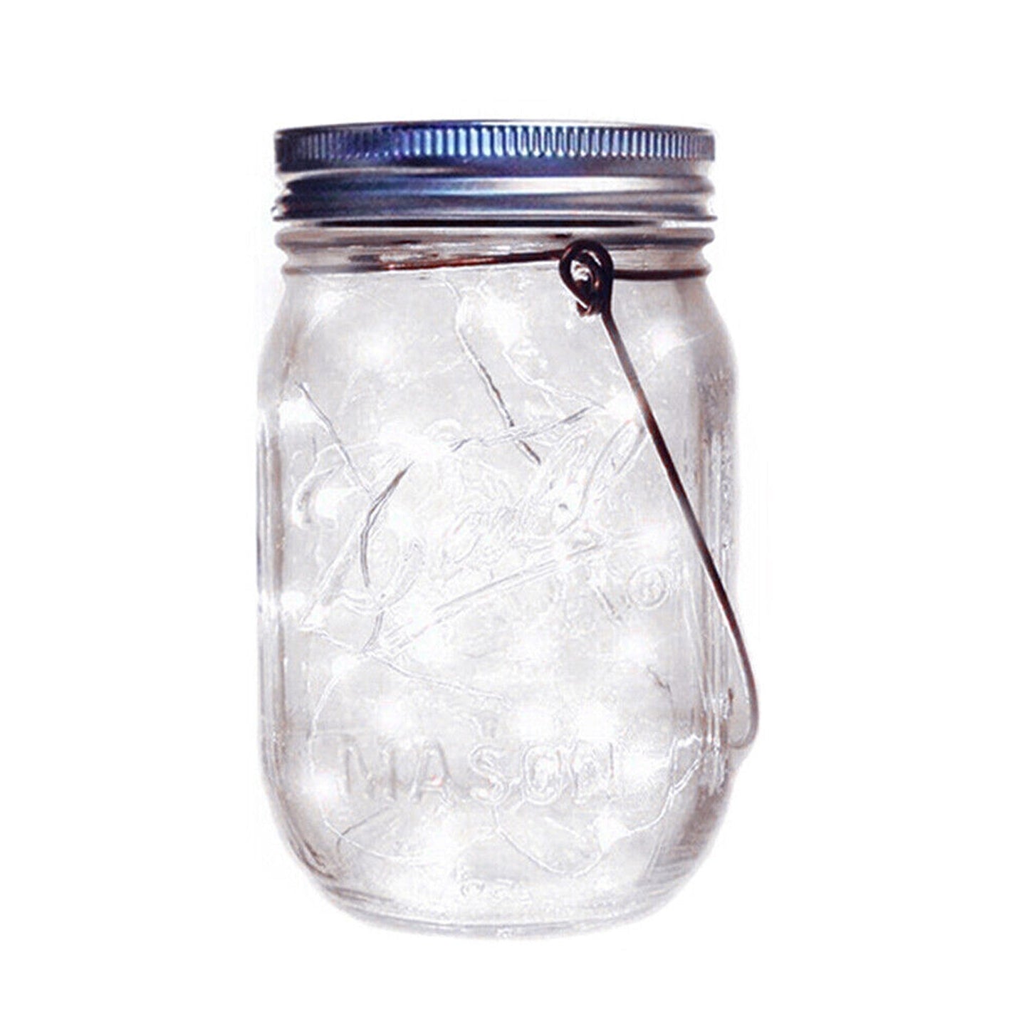 Outdoor Solar Powered Mason Jar Fairy Lights Garden Wedding Decor Lamp