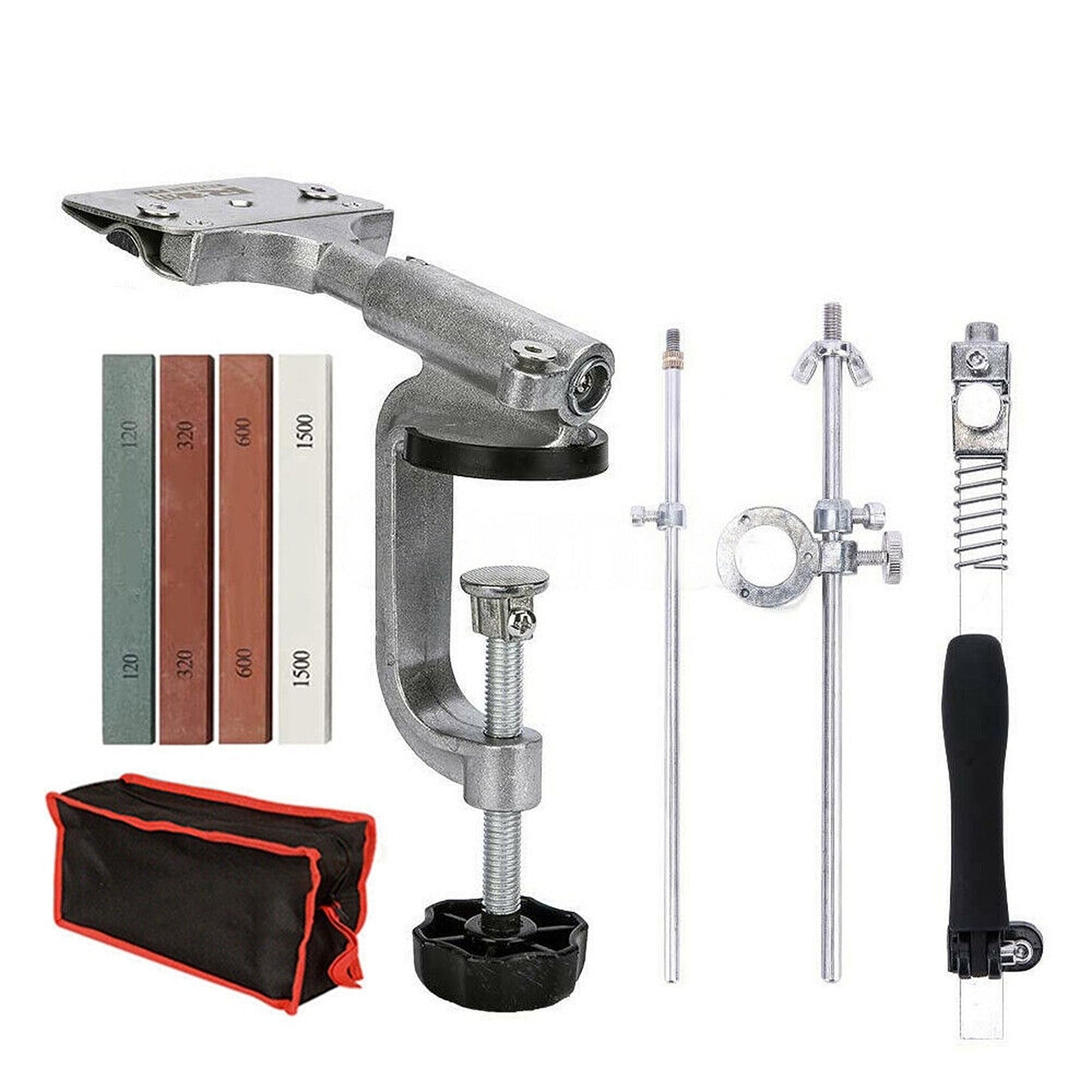 Edge Sharpener with Fix-angle System Professional 4 Stone