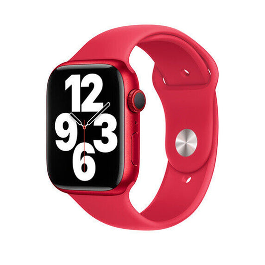 Red For Apple Watch iWatch Band Straps 9 SE 8 7 6 5 4 38 40 41 42 44 45 49