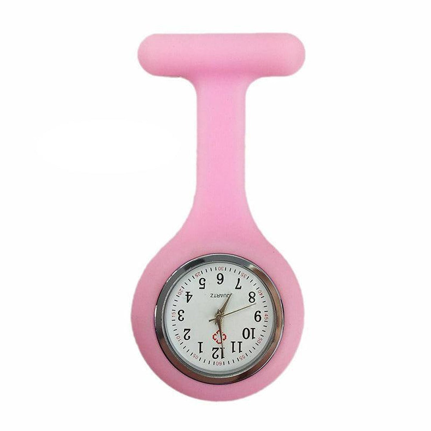 Nurse Silicone Brooch Fob Watch with Tunic Clip